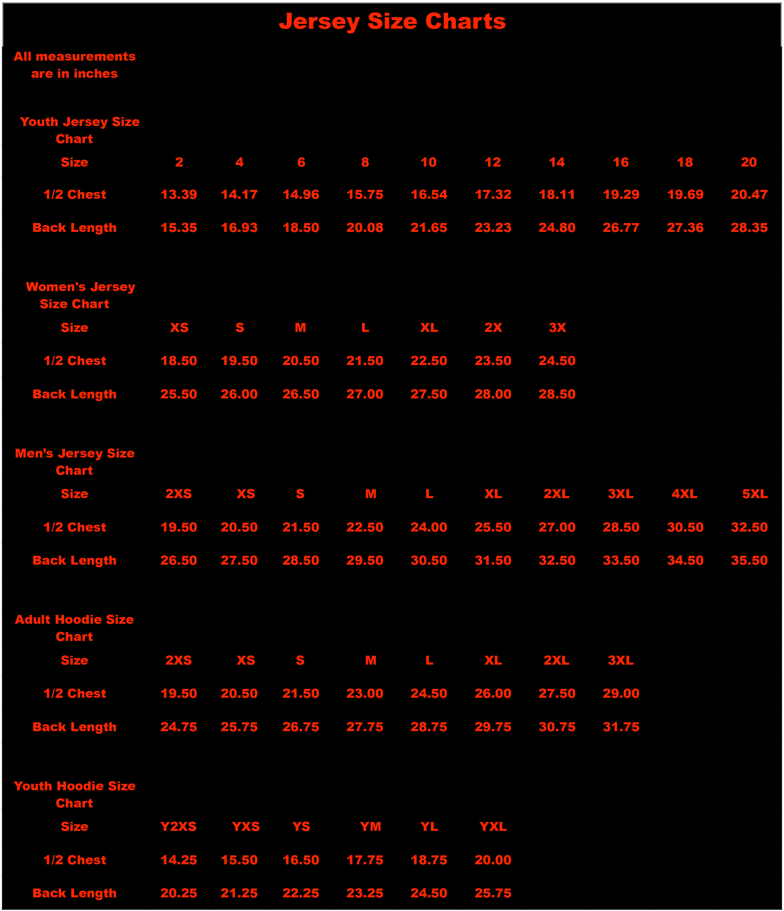 jersey-size-charts